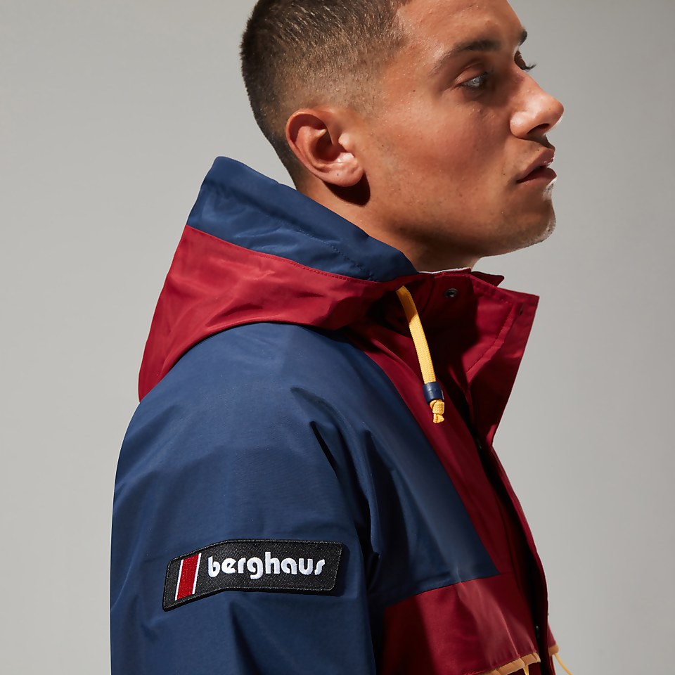 Unisex Tempest 89 Waterproof Jacket - Dark Red / Dark Blue