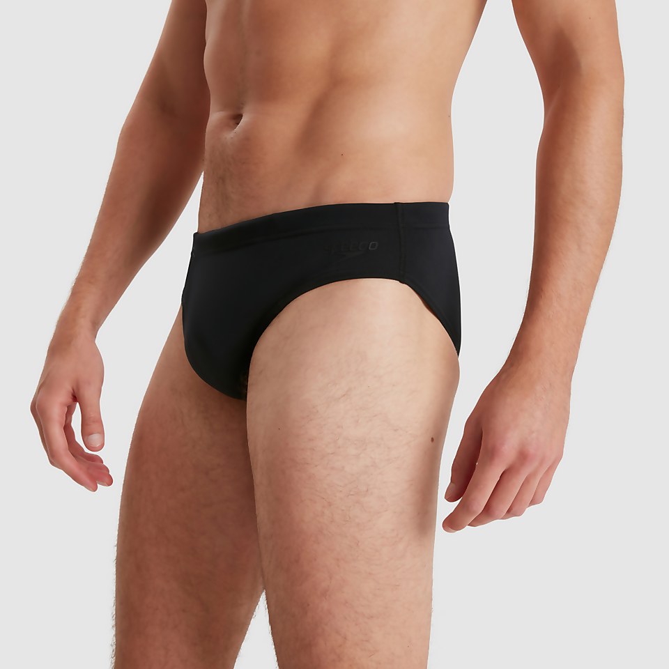 Men's Tech Panel 7cm Brief Black/Blue