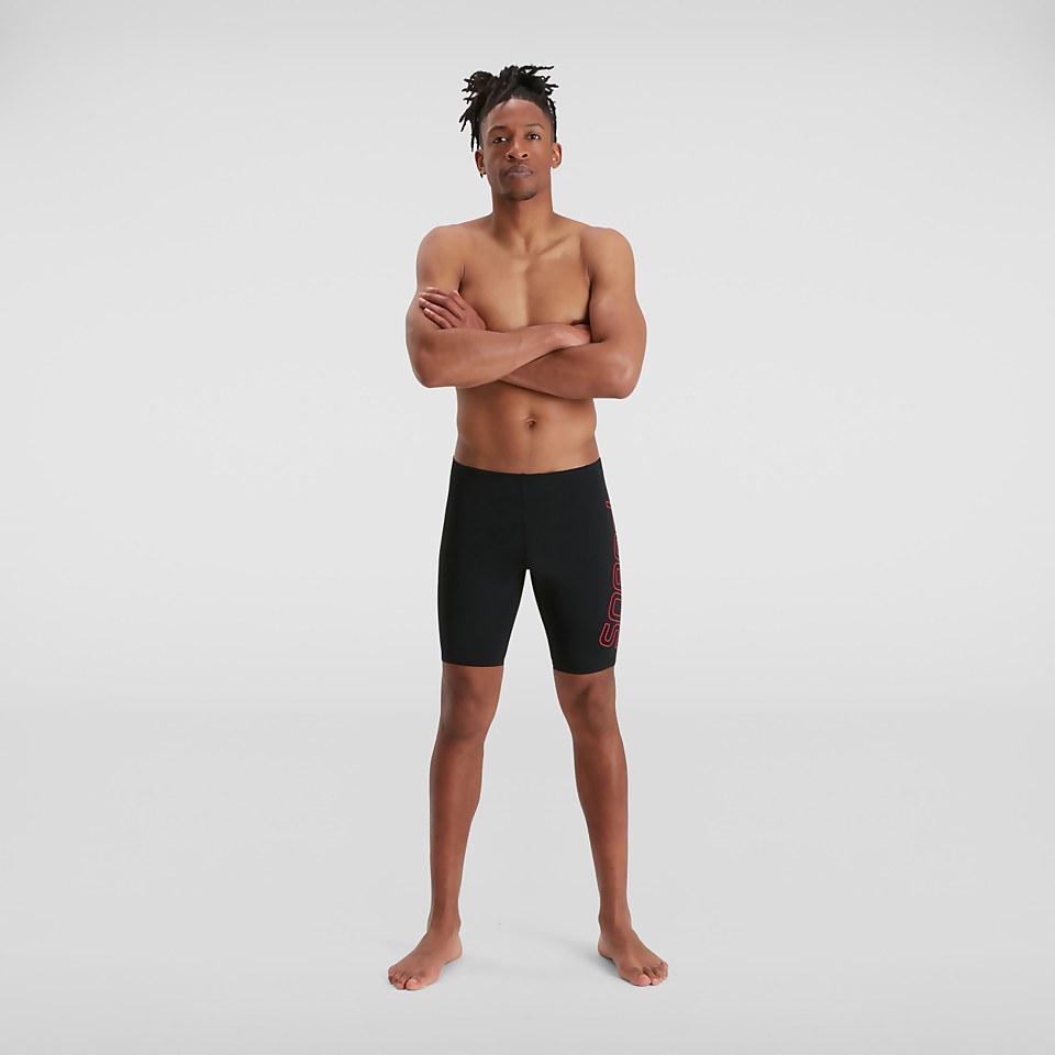 Men's Boom Logo Placement Jammer Black/Red