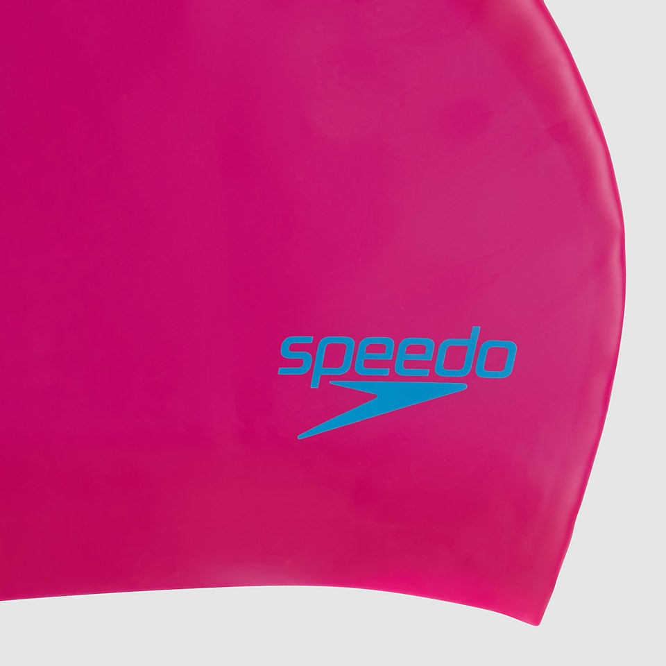 Junior Long Hair Cap Pink/Blue