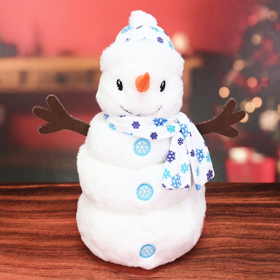 Singing frosty the snowman toy shop