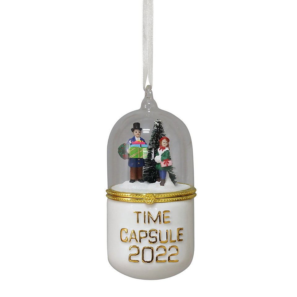 Carol Singer Time Capsule Christmas Tree Decoration Homebase