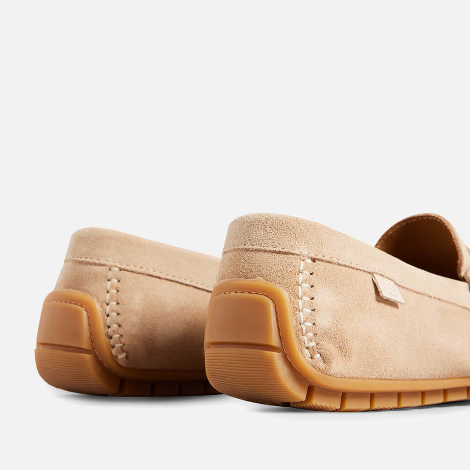 ted baker allbert suede driving shoes