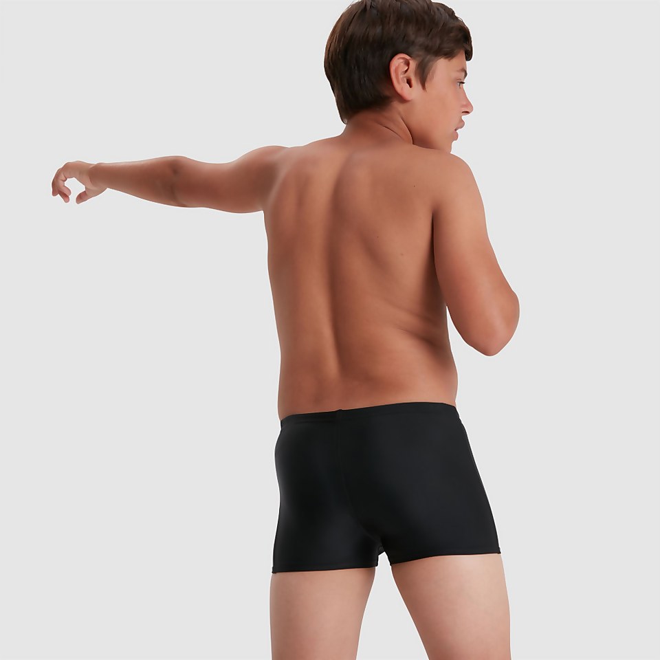 Boys' Placement Aquashort Black/Green