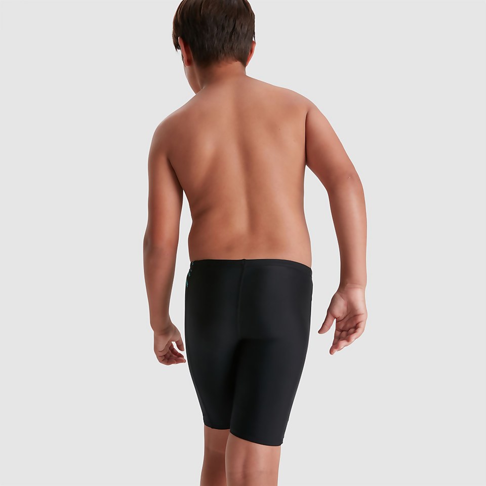 Boys' Placement Jammer Black/Green