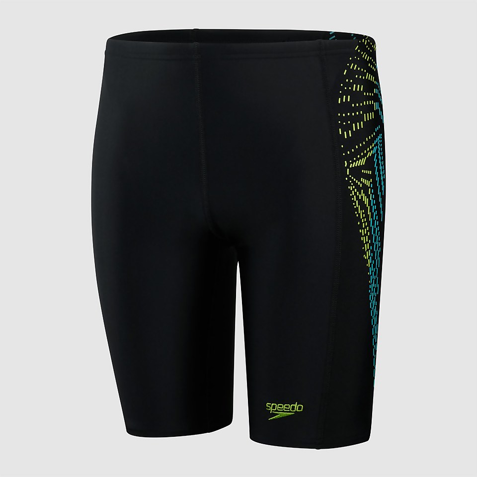 Boys' Placement Jammer Black/Green