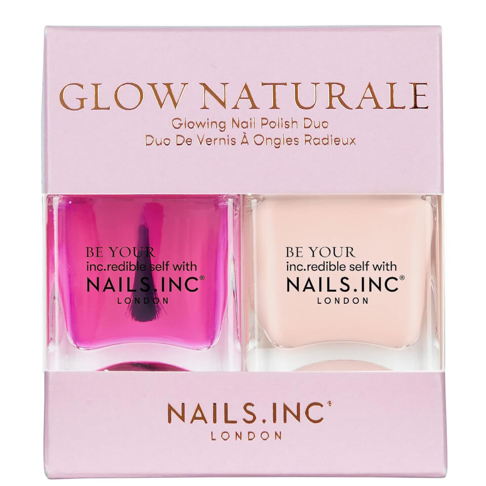 nails inc. Glow Naturale Nail Polish Duo