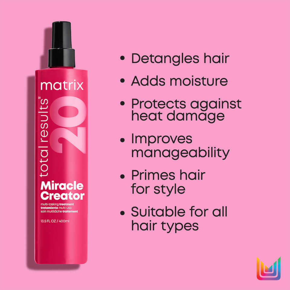 Matrix Total Results Color Obsessed Shampoo, Conditioner and Miracle Creator Routine for Colour Treated Hair
