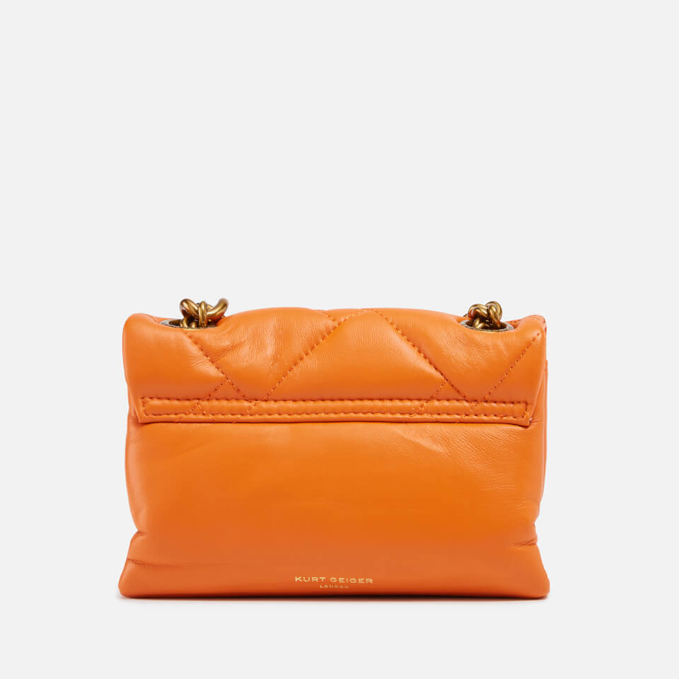 Kurt Geiger Mini Kensington Soft Quilted Leather Crossbody Bag