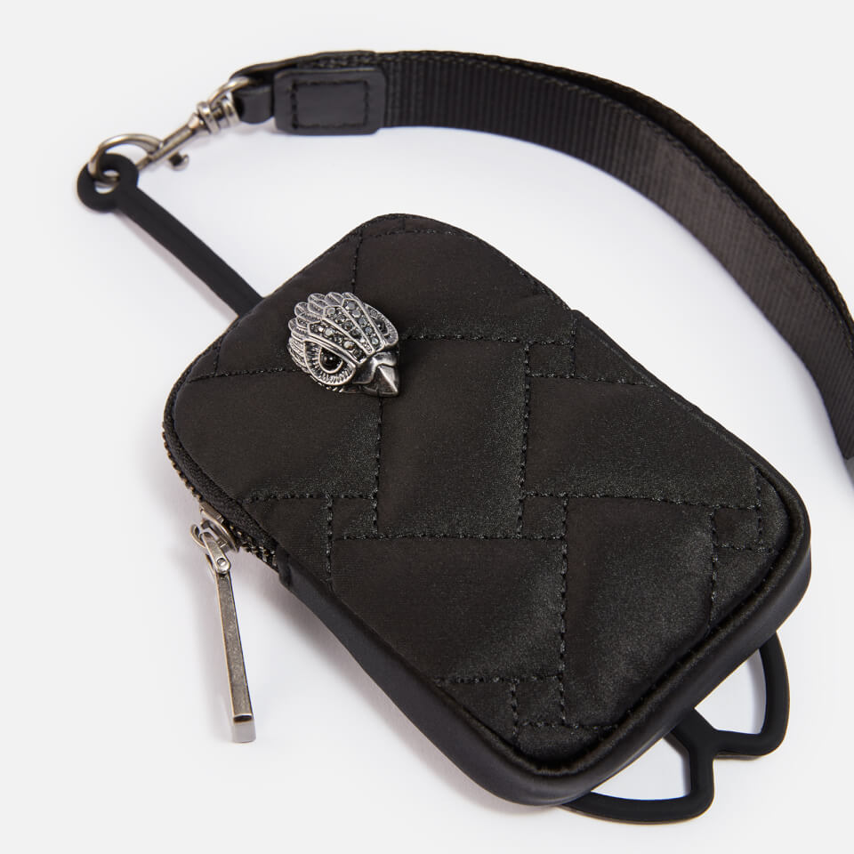 Kurt Geiger London Women's Eagle Pouch Phone Holder Bag - Black/Comb