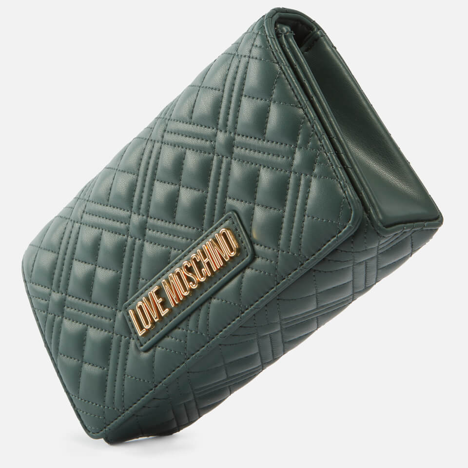 Love Moschino Quilted Leather Cross Body Bag