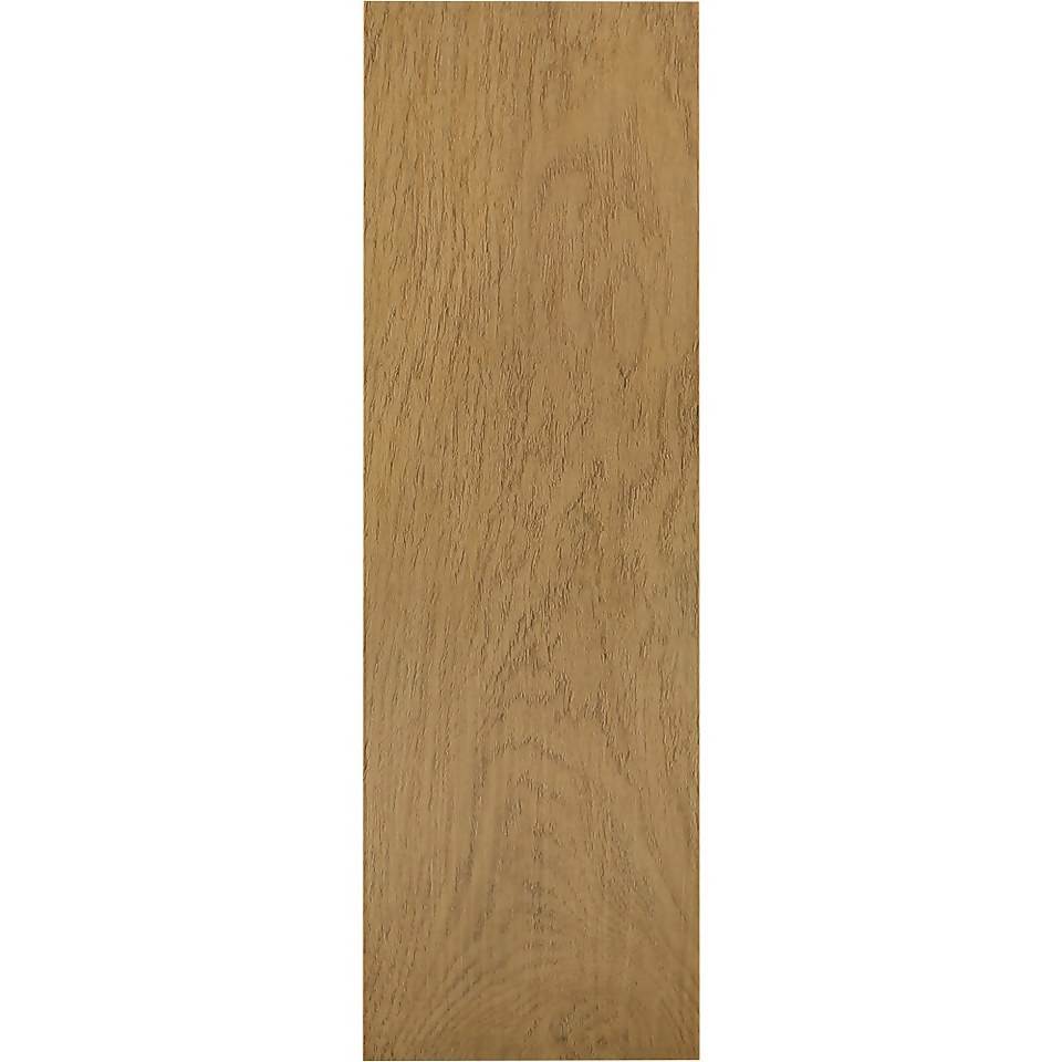Kraus Herringbone Luxury Vinyl Floor Tile Sample - Weaveley Light Oak