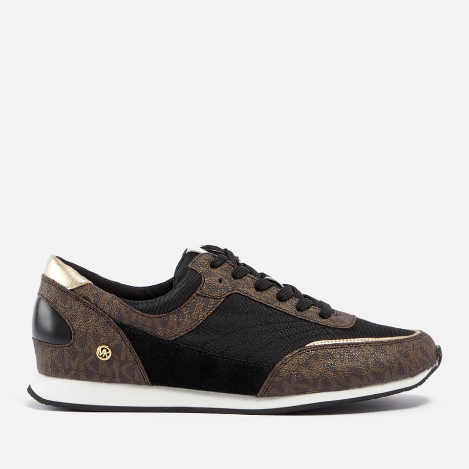 Michael Kors Callan Coated Canvas Trainers - UK 5