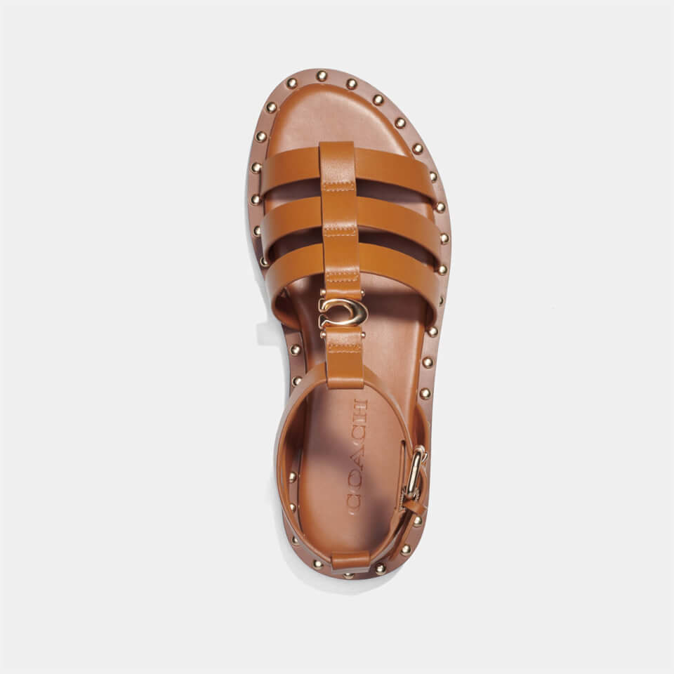 Coach Giselle Leather Sandals