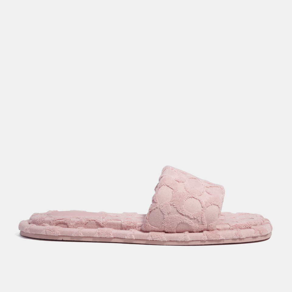 Coach Bridgett Terry Cloth Sliders - UK 3 | Coggles