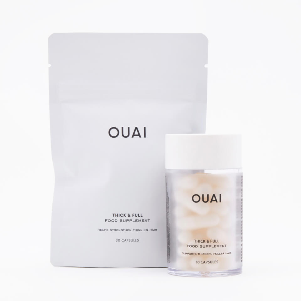 OUAI Thick and Full Supplements Refill (30 Capsules)