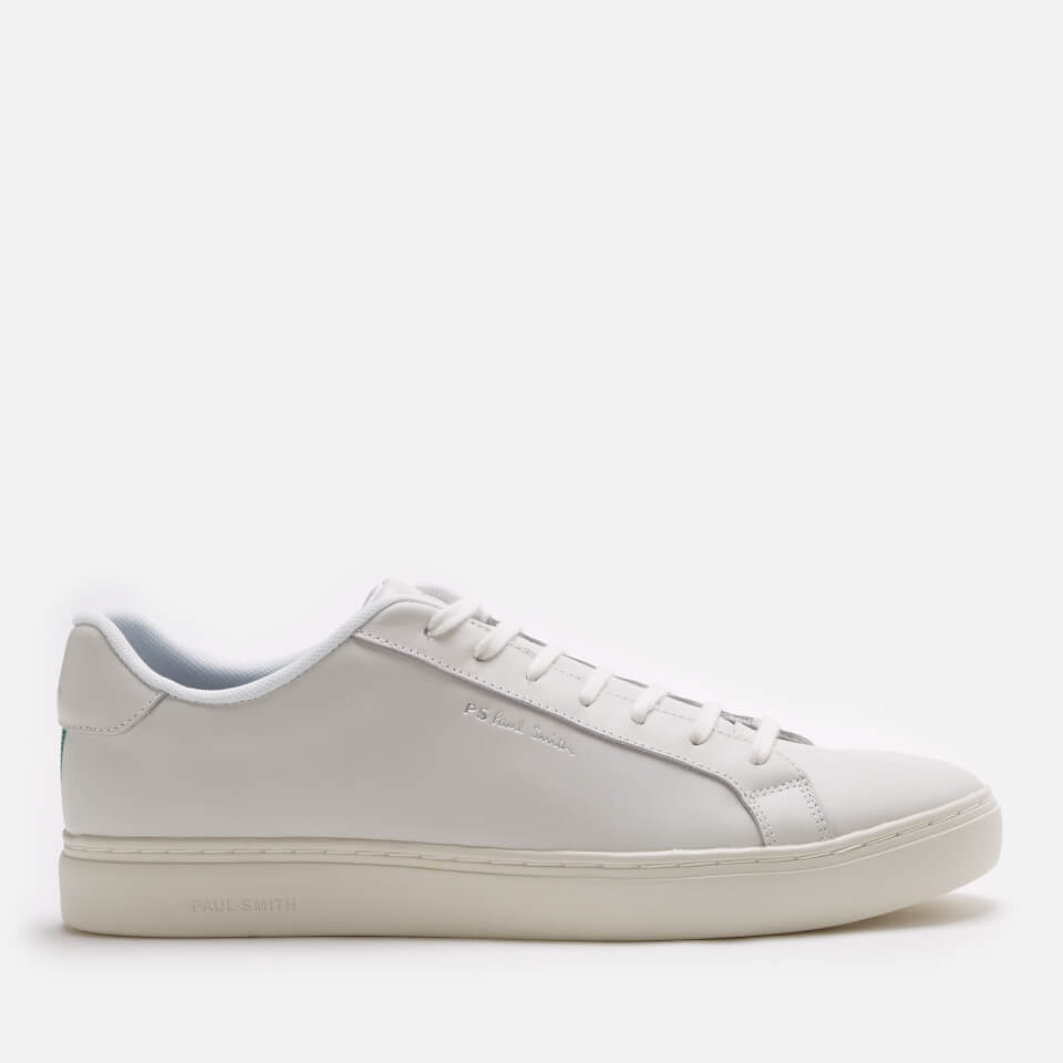 PS Paul Smith Men's Rex Leather Cupsole Trainers - White