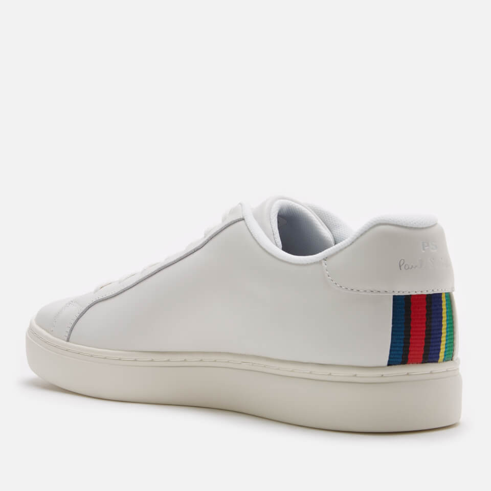 PS Paul Smith Men's Rex Leather Cupsole Trainers - White