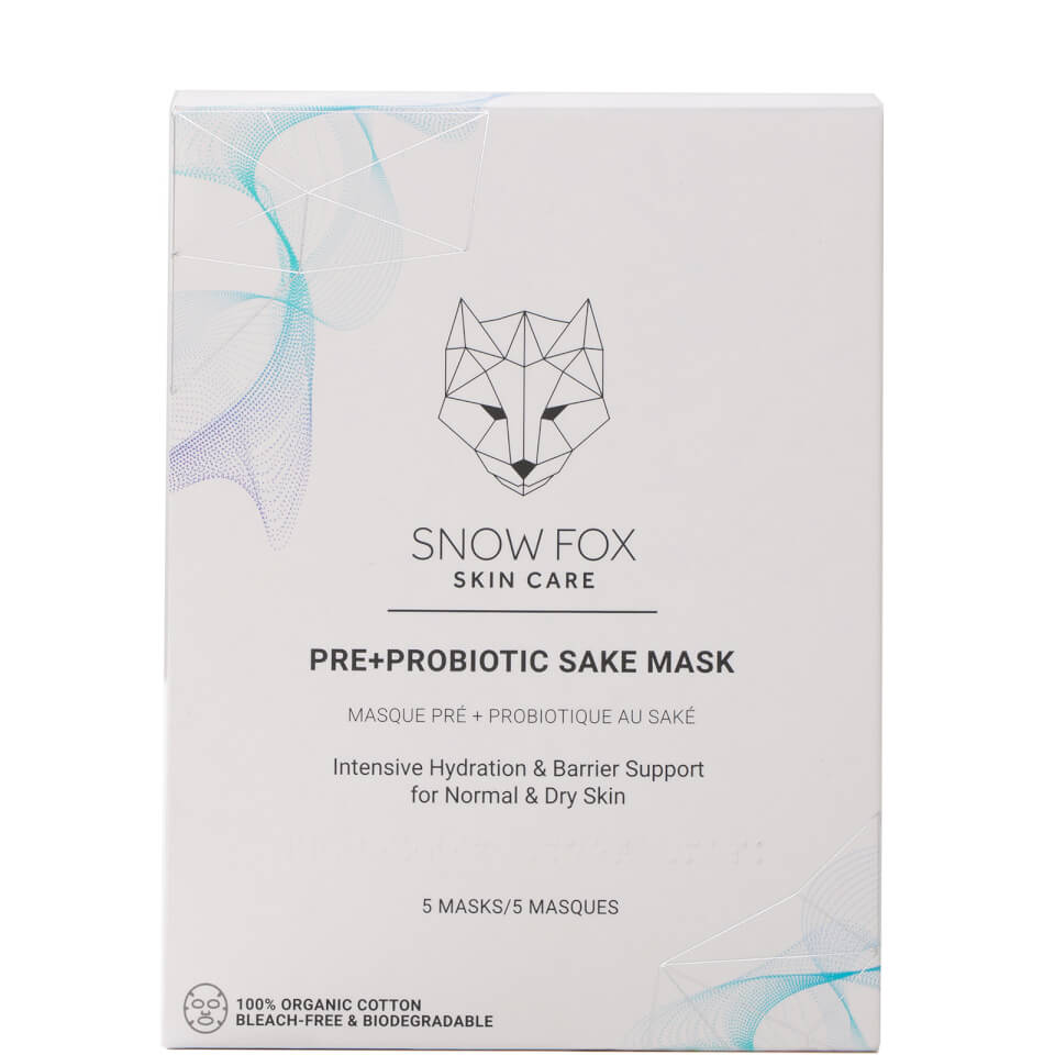 Snow Fox Pre+Probiotic Sake Mask 25ml