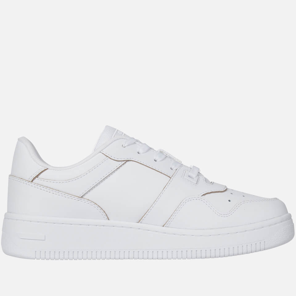 Tommy Jeans Etch Basked Leather Trainers