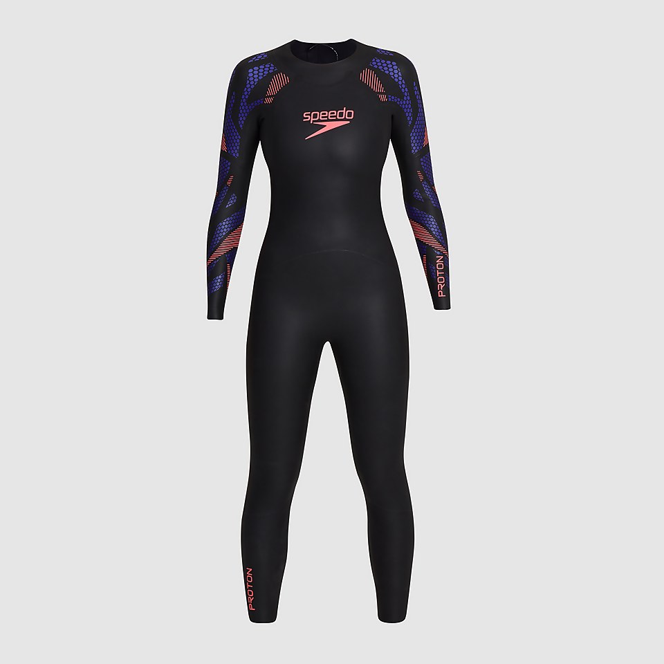 Women's Proton Wetsuit Black/Purple
