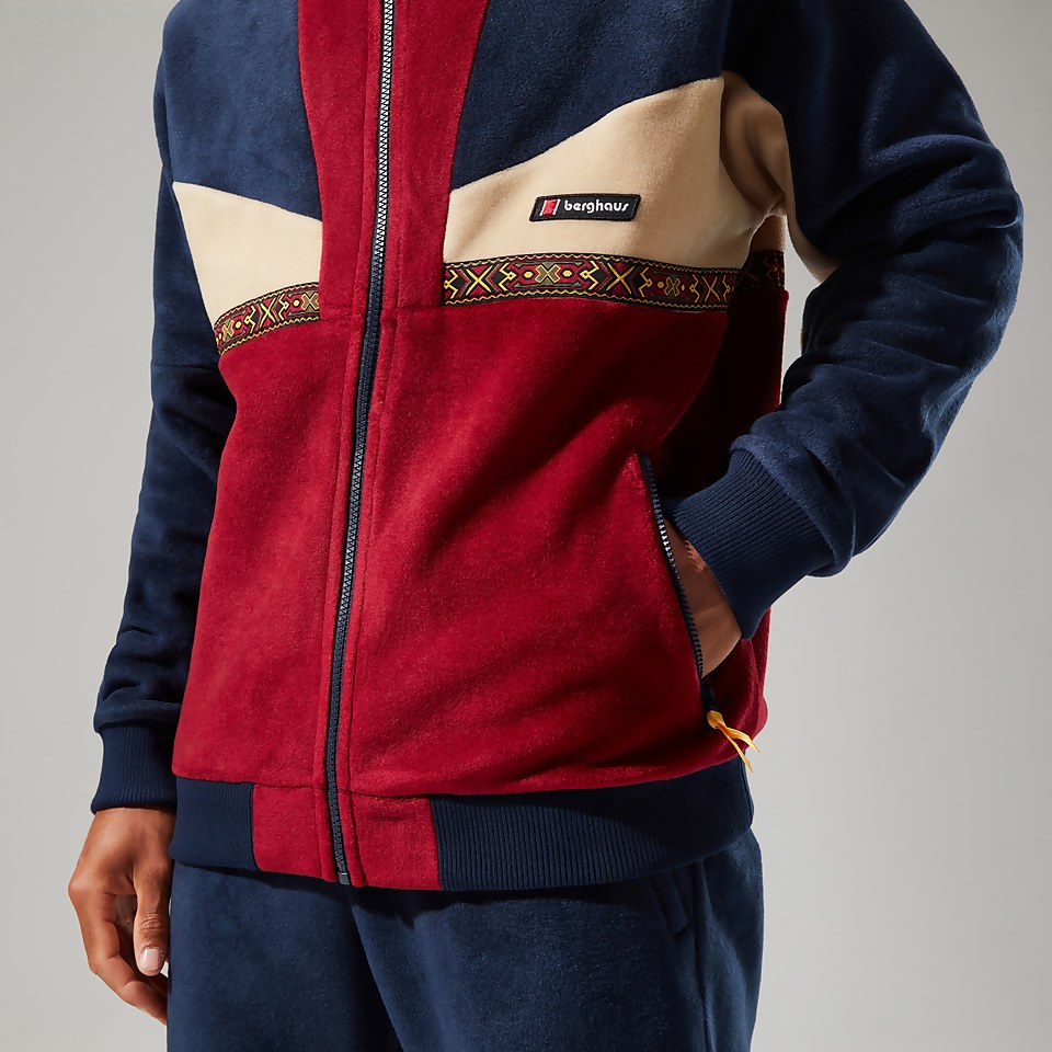 Unisex Tramantana 91 Fleece Jacket - Blue/Red