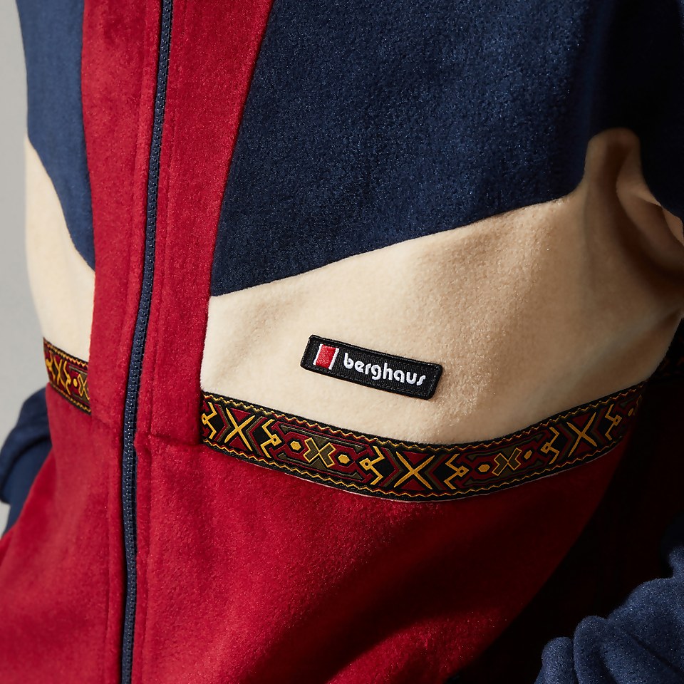 Unisex Tramantana 91 Fleece Jacket - Blue/Red