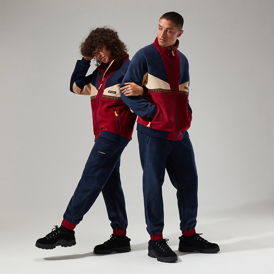 Unisex Tramantana 91 Fleece Jacket - Blue/Red
