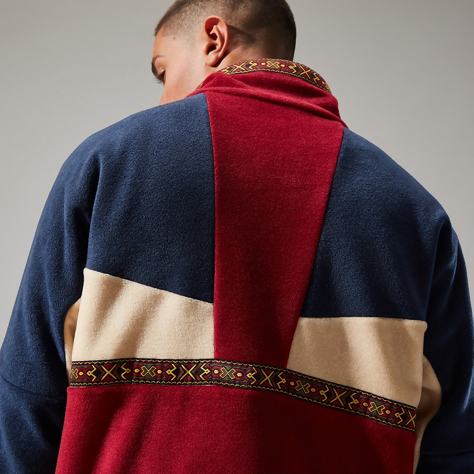 Unisex Tramantana 91 Fleece Jacket - Blue/Red
