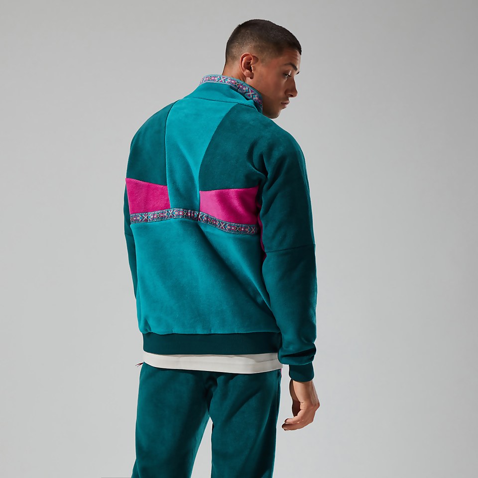 Unisex Tramantana 91 Fleece Jacket - Turquoise