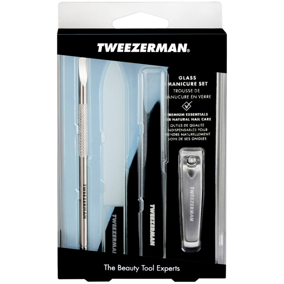 Tweezerman Glass Manicure Set