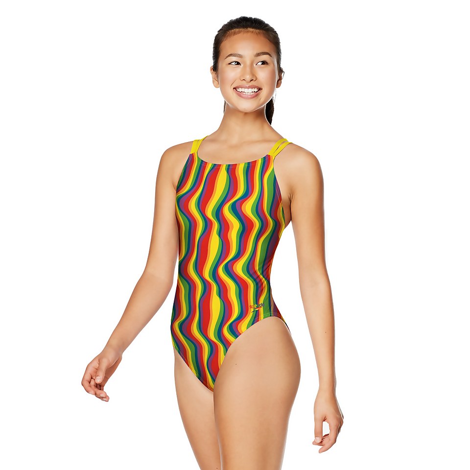 Pride Printed Double Strap Top