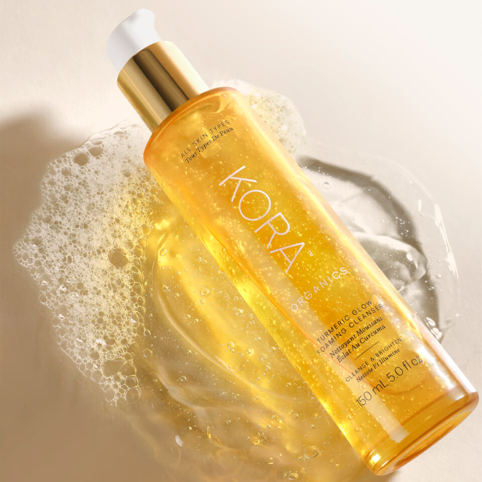 Kora Organics Turmeric Glow Foaming Cleanser 150ml