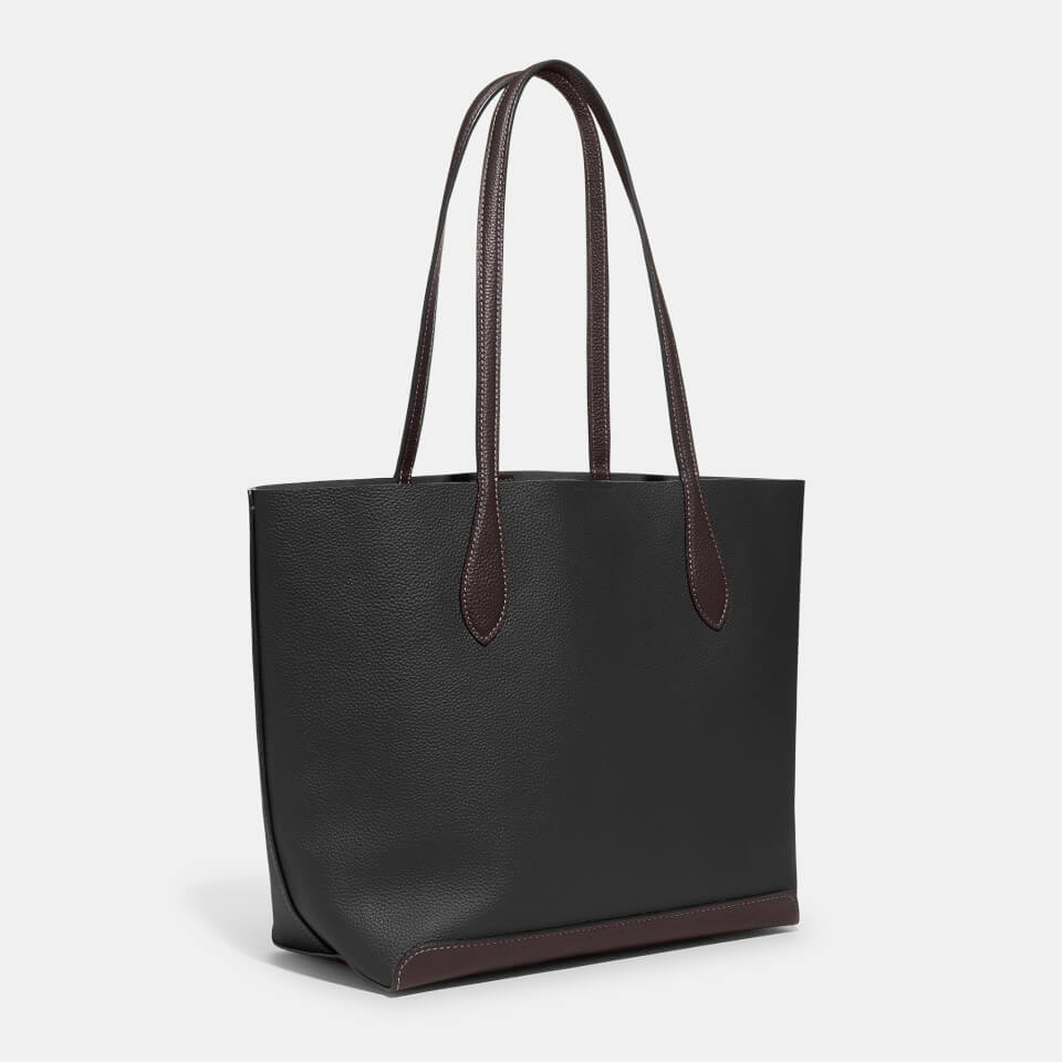 Coach Women's Colourblock Leather Kia Tote Bag - Black Multi