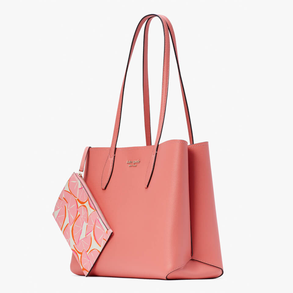 Kate Spade New York Women's All Day Grapefruit Pop Large Tote Bag - Garden Rose