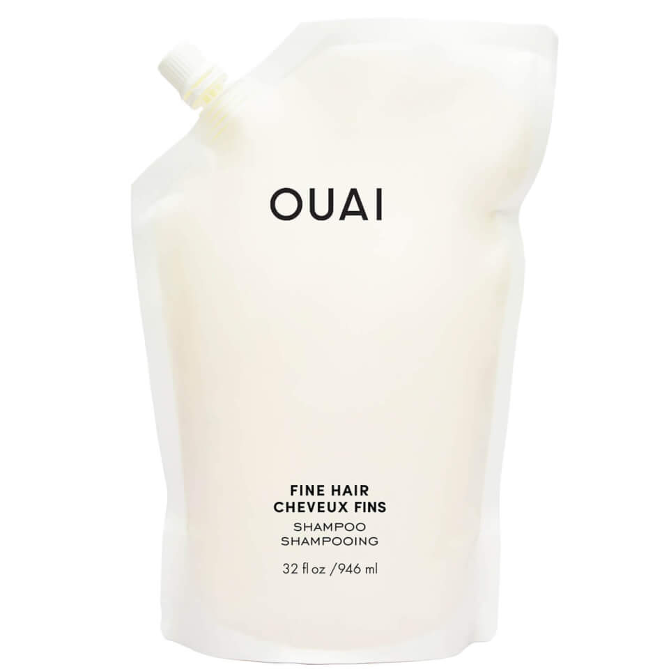 OUAI Fine Shampoo and Refill Bundle