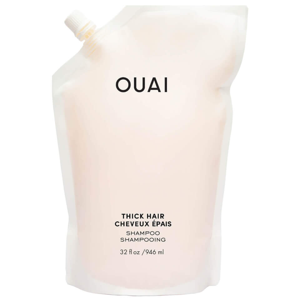 OUAI Thick Shampoo and Refill Bundle