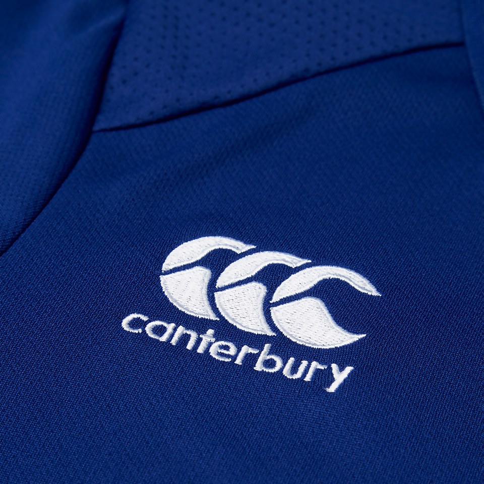 WOMENS CLUB DRY POLO SHIRT BLUE
