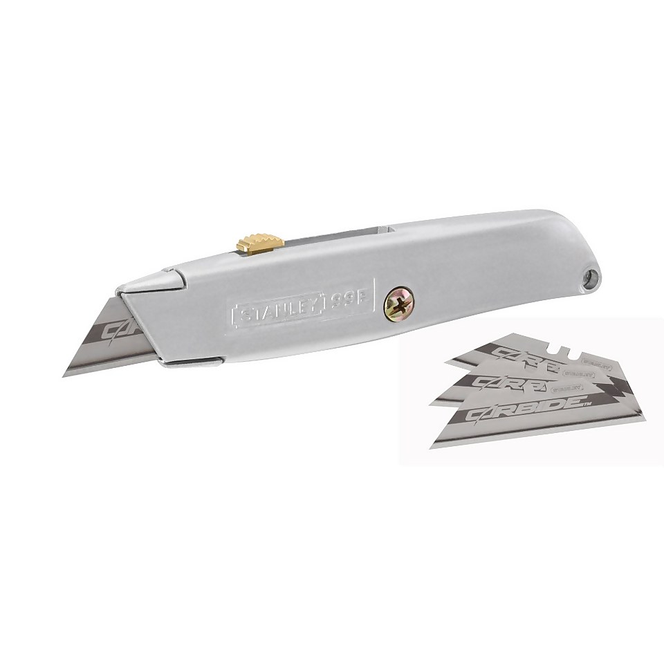 Stanley 99E Knife + 3 Carbide Blades