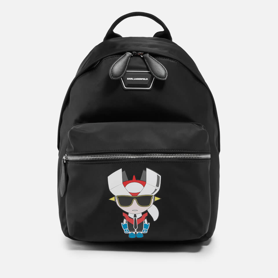 KARL LAGERFELD K/Heroes Recycled Nylon Backpack