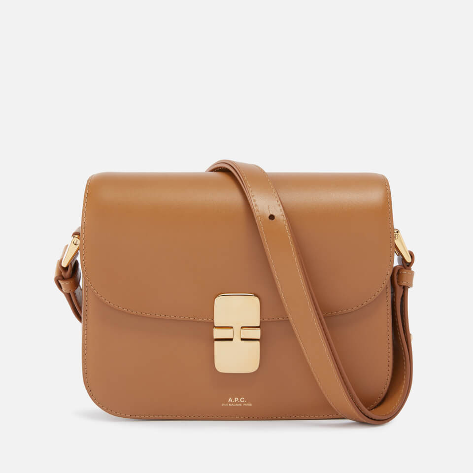 A.P.C. Small Grace Leather Shoulder Bag Coggles