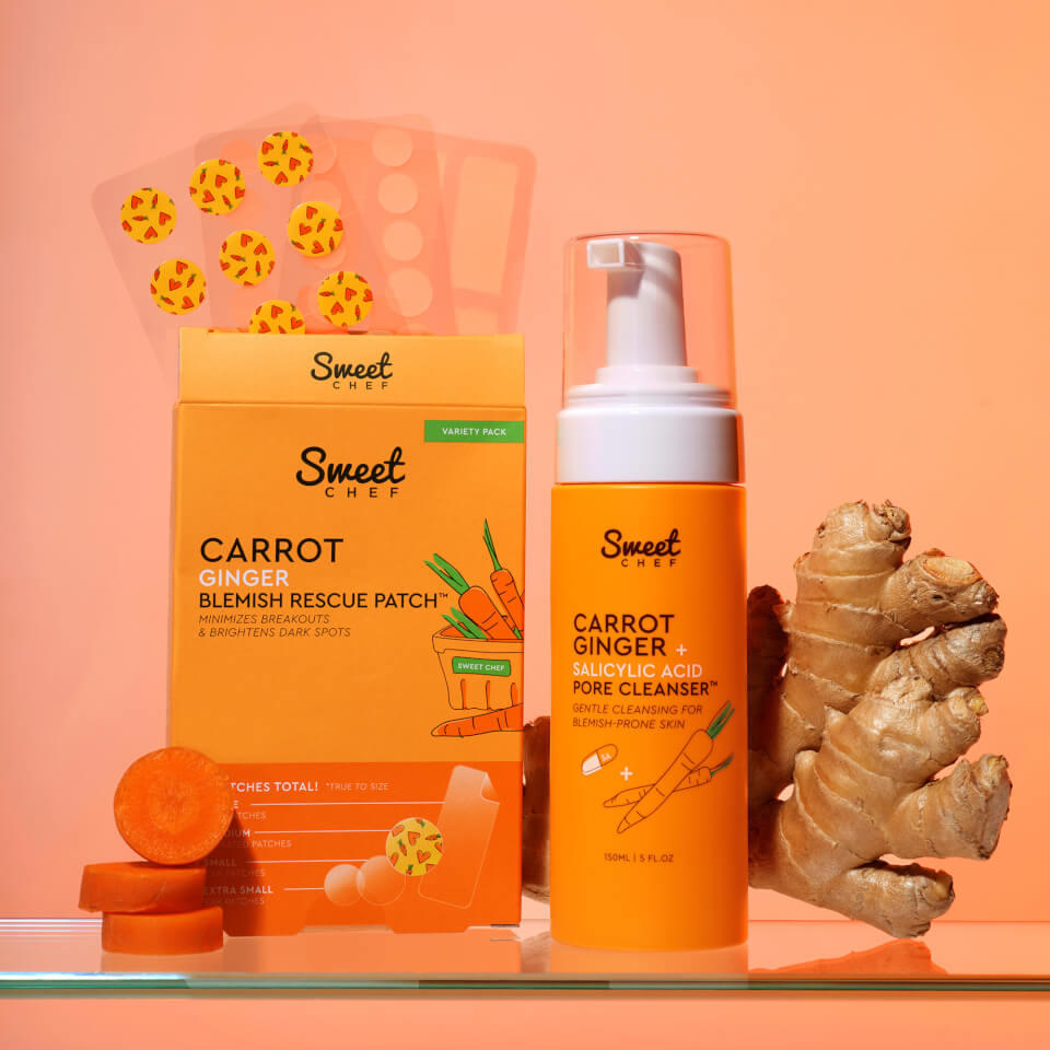 Sweet Chef Carrot Ginger and Salicylic Acid Pore Cleanser 150ml