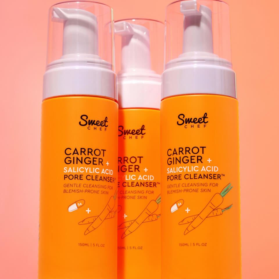 Sweet Chef Carrot Ginger and Salicylic Acid Pore Cleanser 150ml