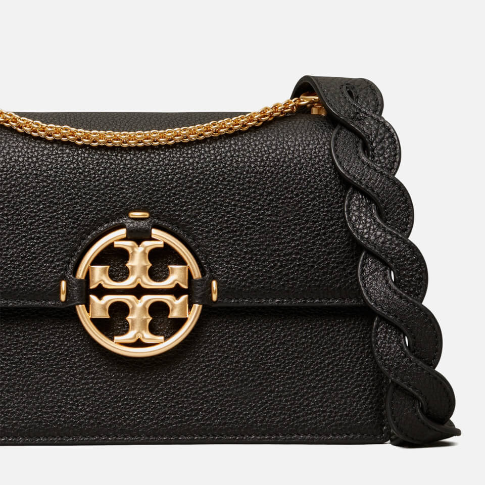 Tory Burch Women's Miller Small Flap Shoulder Bag - Black