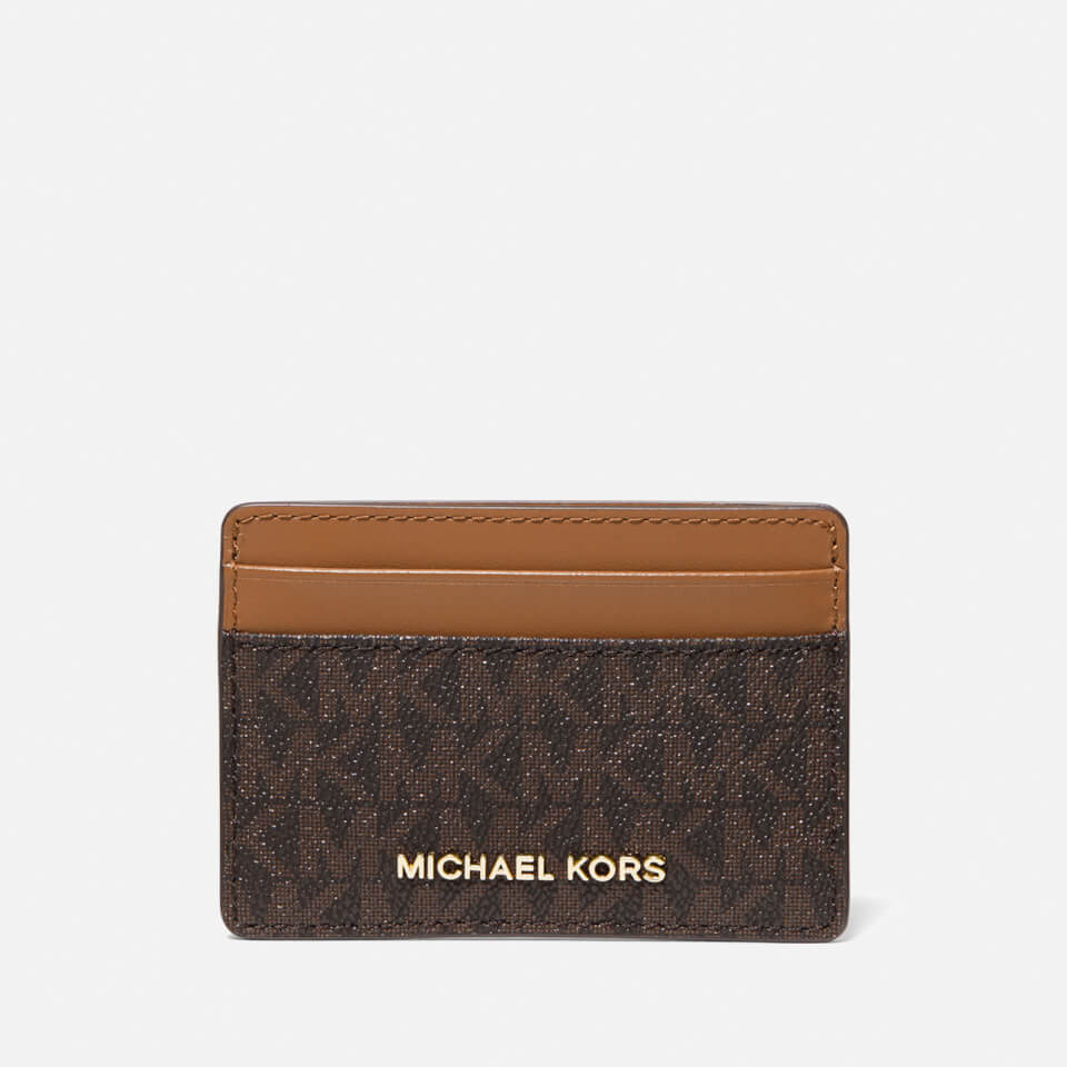 MICHAEL Michael Kors Jet Set Canvas Card Holder