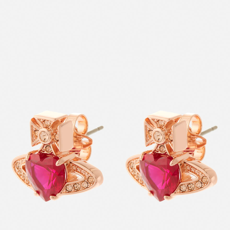 Vivienne Westwood Rose Gold-Tone Ariella Earrings