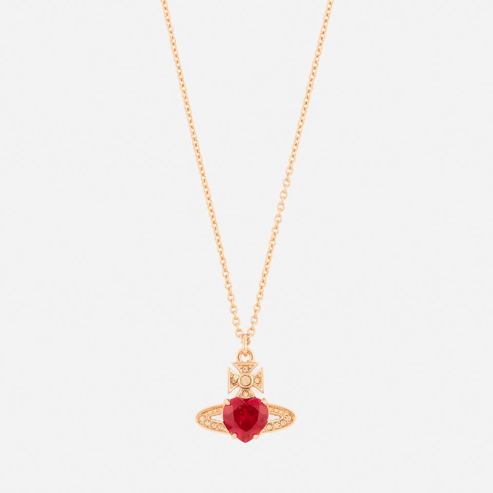 Vivienne Westwood Ariella Gold-Tone Cubic Zirconia Pendant Necklace