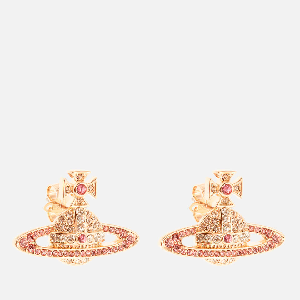 Vivienne Westwood Kika Gold-Tone and Crystal Earrings
