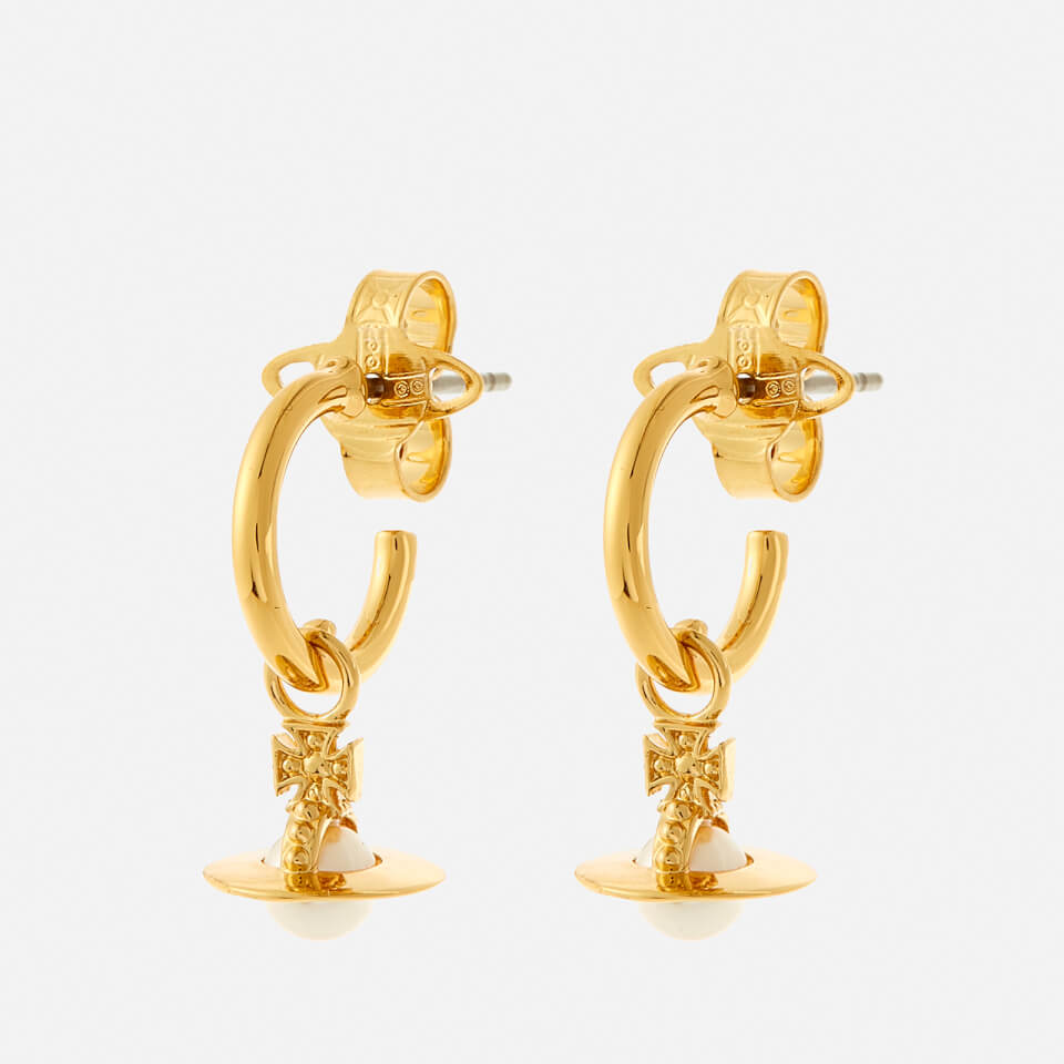 Vivienne Westwood Layla Gold-Tone Swarovski Pearl Earrings