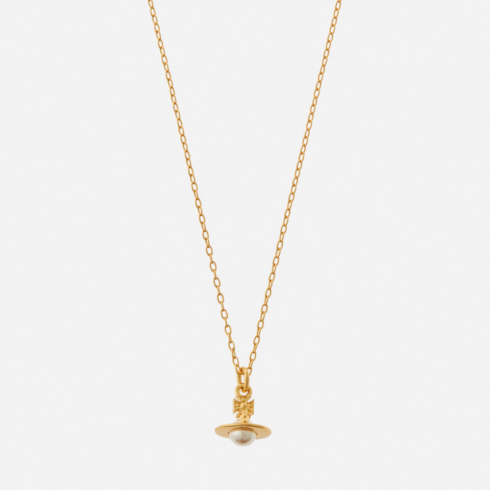 Vivienne Westwood Layla Gold-Tone Swarovski Pearl Necklace